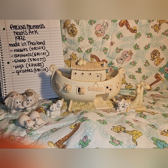 1992 precious moments Noah's Ark - Picture 13 of 13